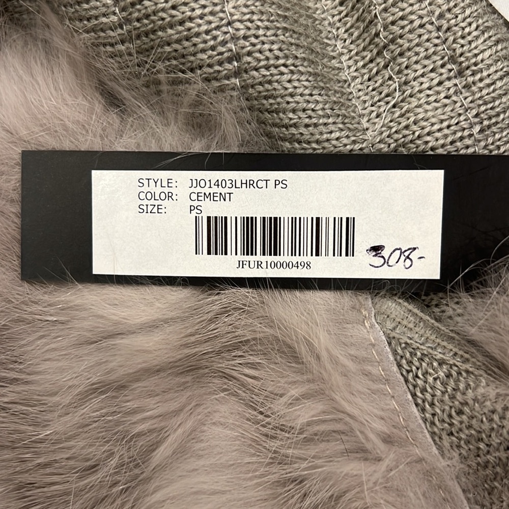 Jocelyn Rabbit Fur Vest - Picture 5 of 6
